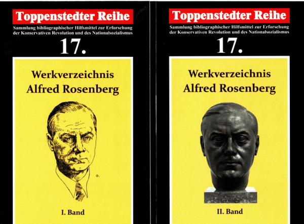 Werkverzeichnis Alfred Rosenberg