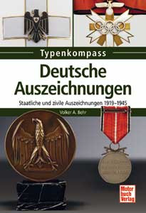 Deutsche Auszeichnungen - Staatliche und zivile Auszeichnungen 1919-1945