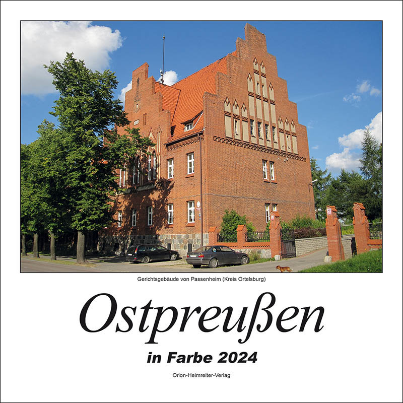 Ostpreu En In Farbe 2024 Deutscher Buchdienst   Kalender Ostpreussen 2024 